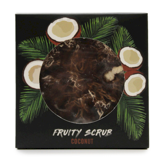 Ovocné Peelingové Mydlo so Šnúrkou - Kokos