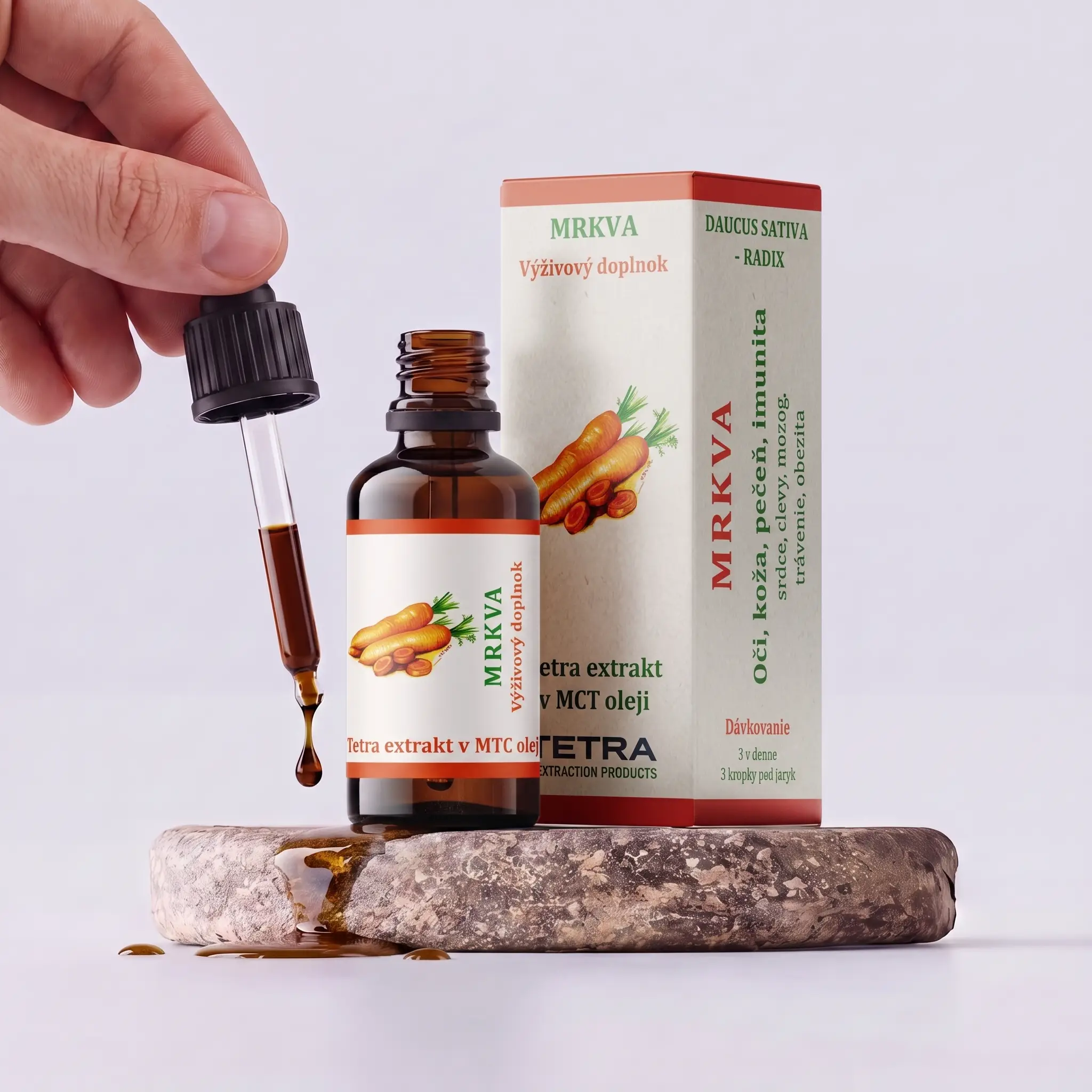 MRKVA - kvapky - 15 ml - Tetra Extract – Obrázok 4