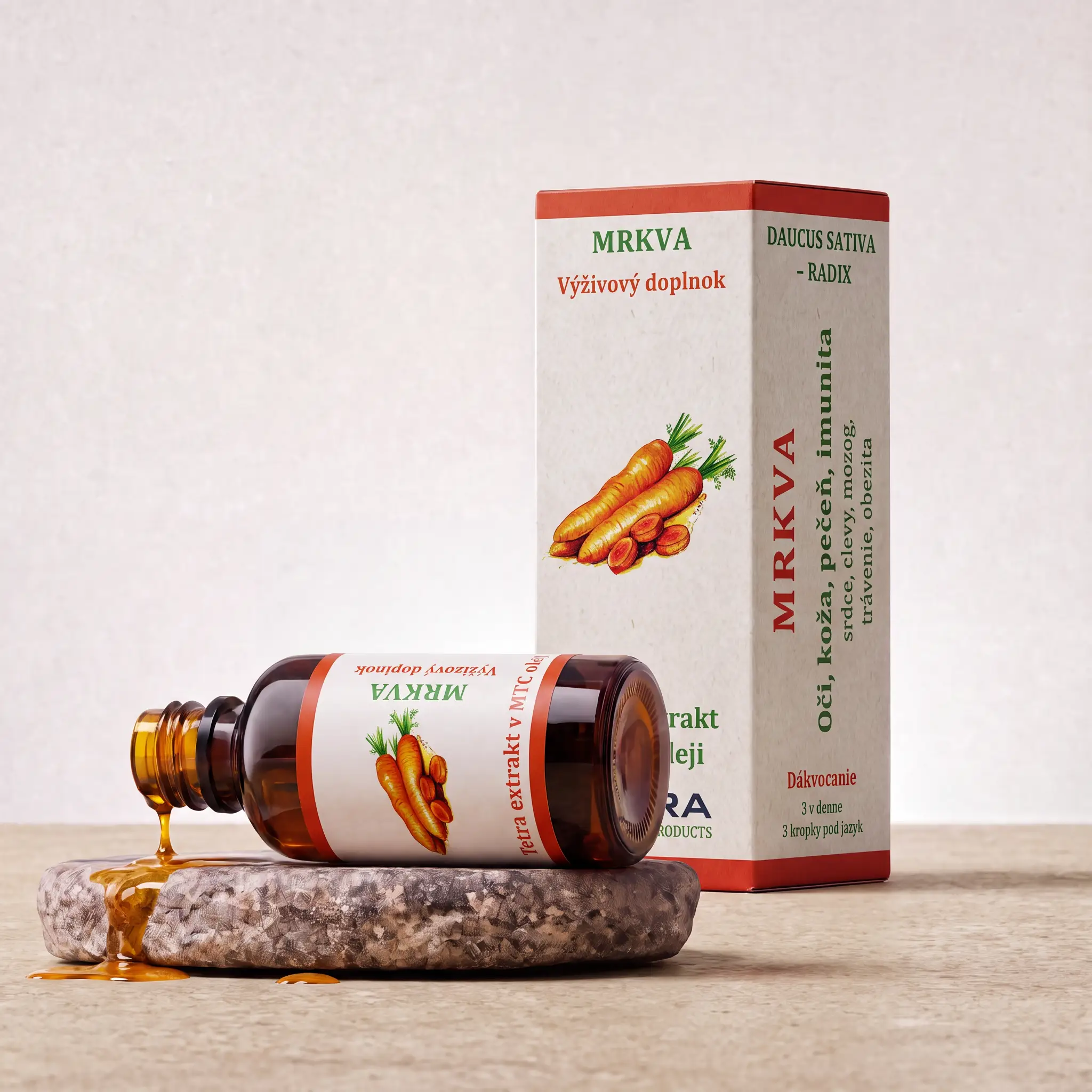 MRKVA - kvapky - 15 ml - Tetra Extract – Obrázok 3
