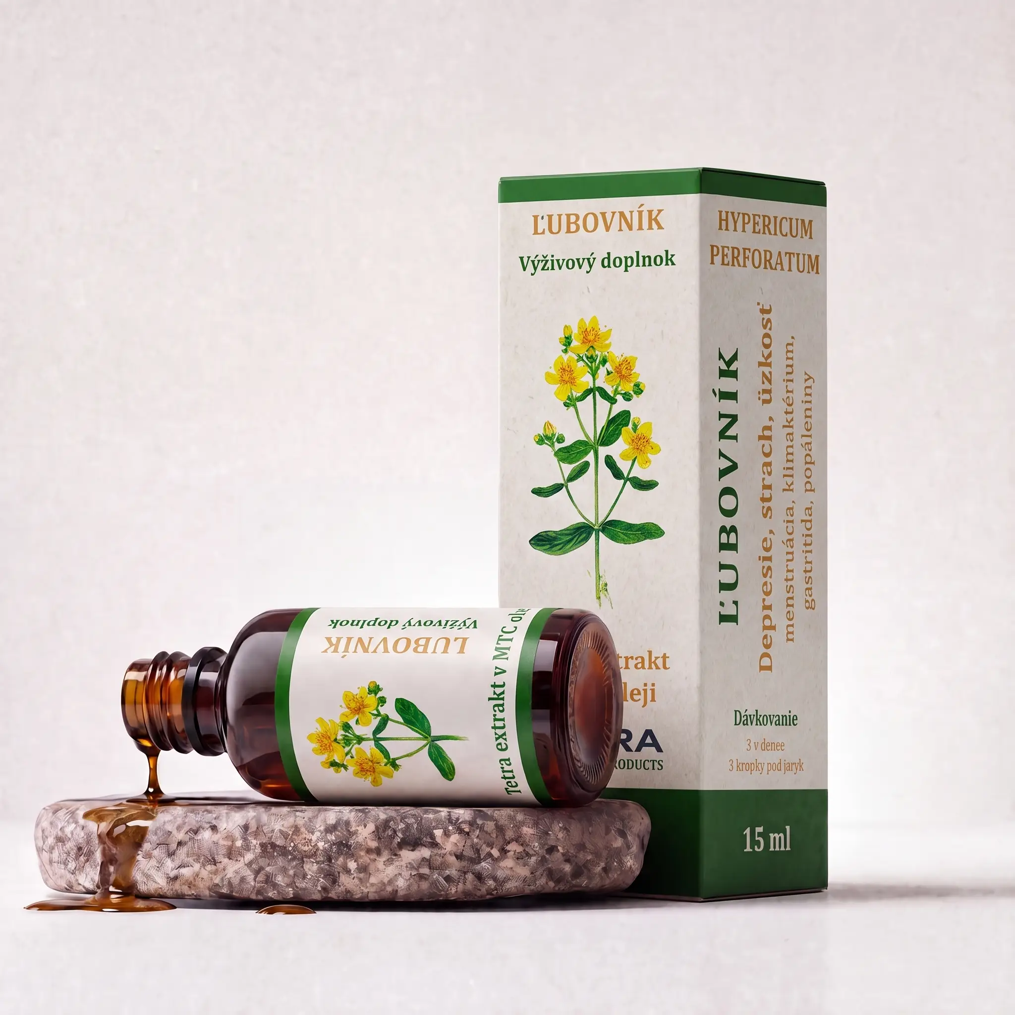 ĽUBOVNÍK - kvapky - 15 ml - Tetra Extract – Obrázok 3